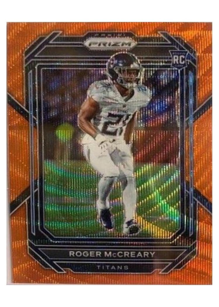 2022 Panini Prizm Base Set Roger McCreary #382 card