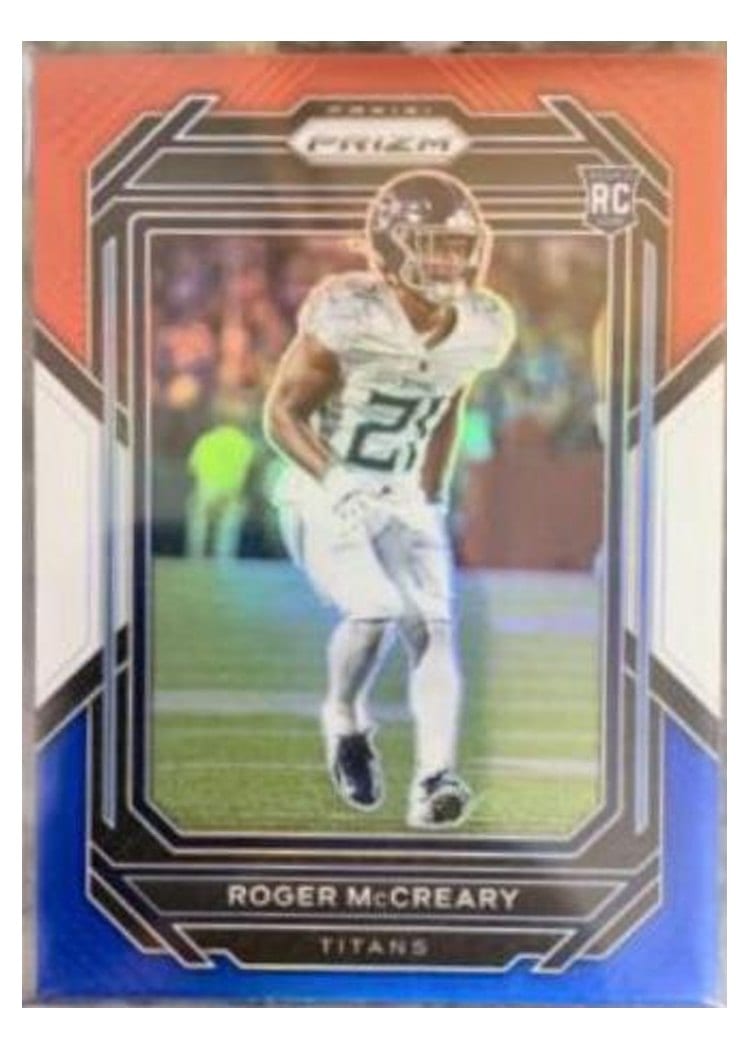 2022 Panini Prizm Base Set Roger McCreary #382 card