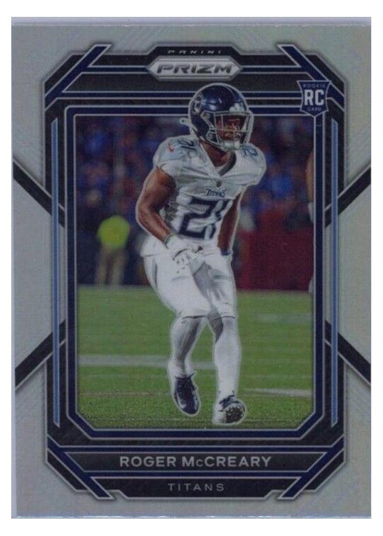 2022 Panini Prizm Base Set Roger McCreary #382 card