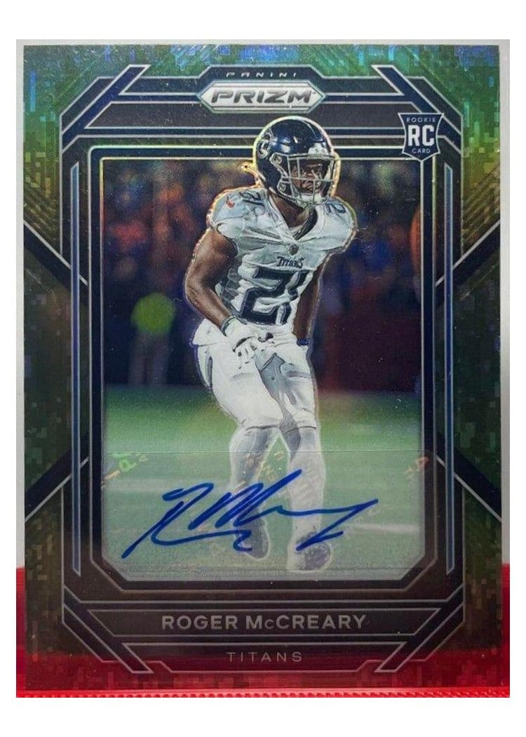 2022 Panini Prizm Base Set Roger McCreary #382 card