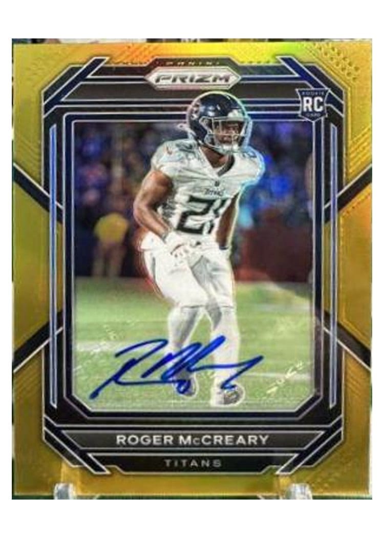 2022 Panini Prizm Base Set Roger McCreary #382 card