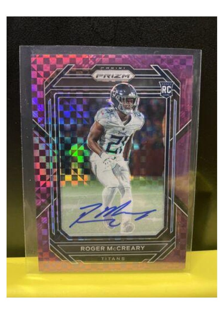 2022 Panini Prizm Base Set Roger McCreary #382 card