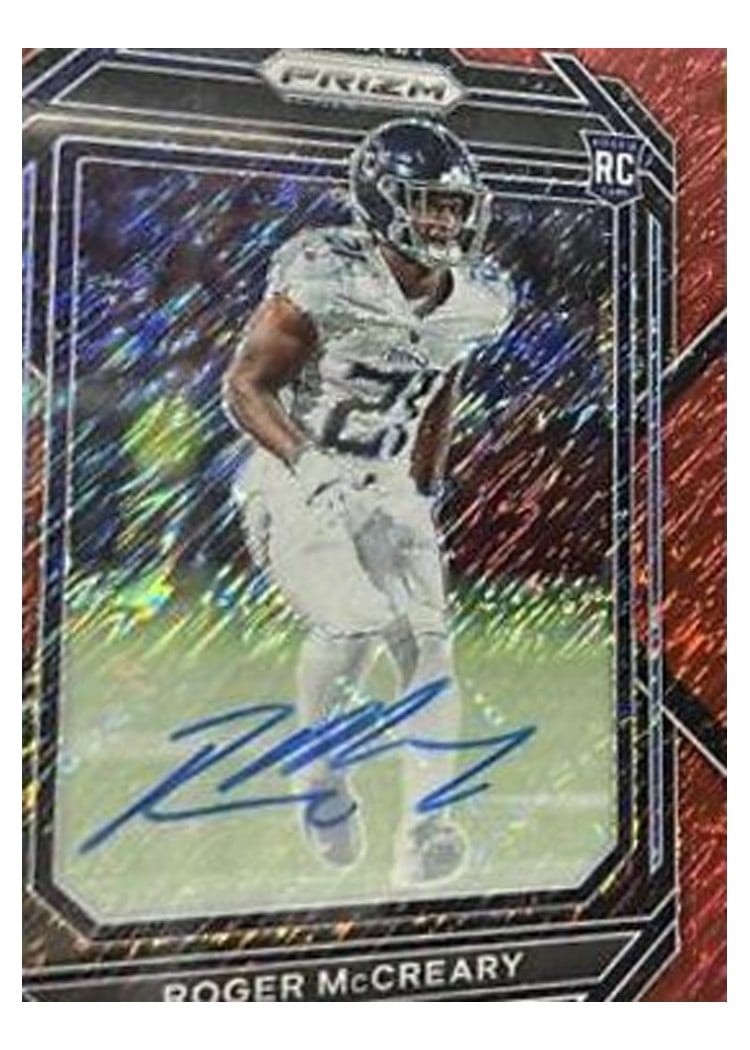 2022 Panini Prizm Base Set Roger McCreary #382 card