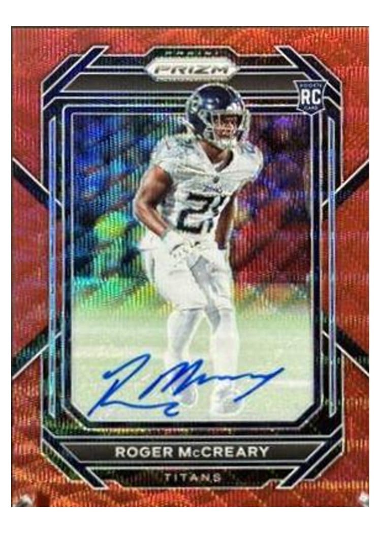 2022 Panini Prizm Base Set Roger McCreary #382 card