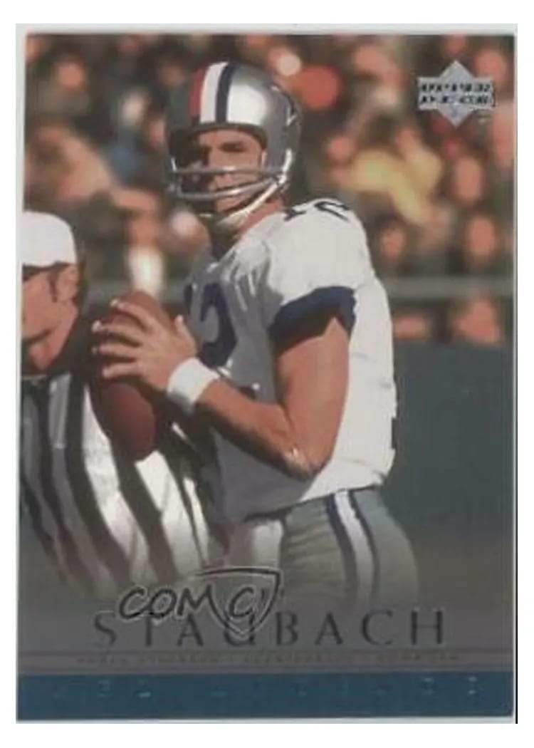 2000 Upper Deck Legends Roger Staubach #16 card
