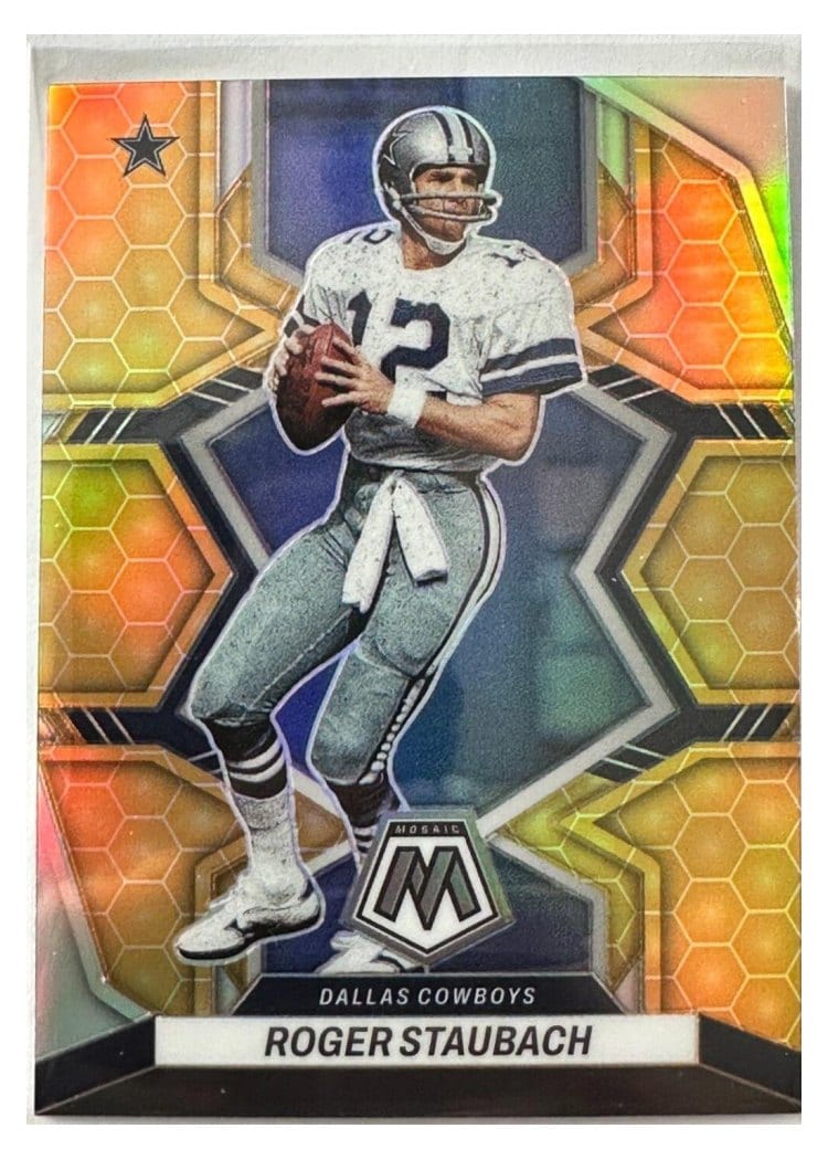 2022 Panini Mosaic Base Set Roger Staubach #57 card