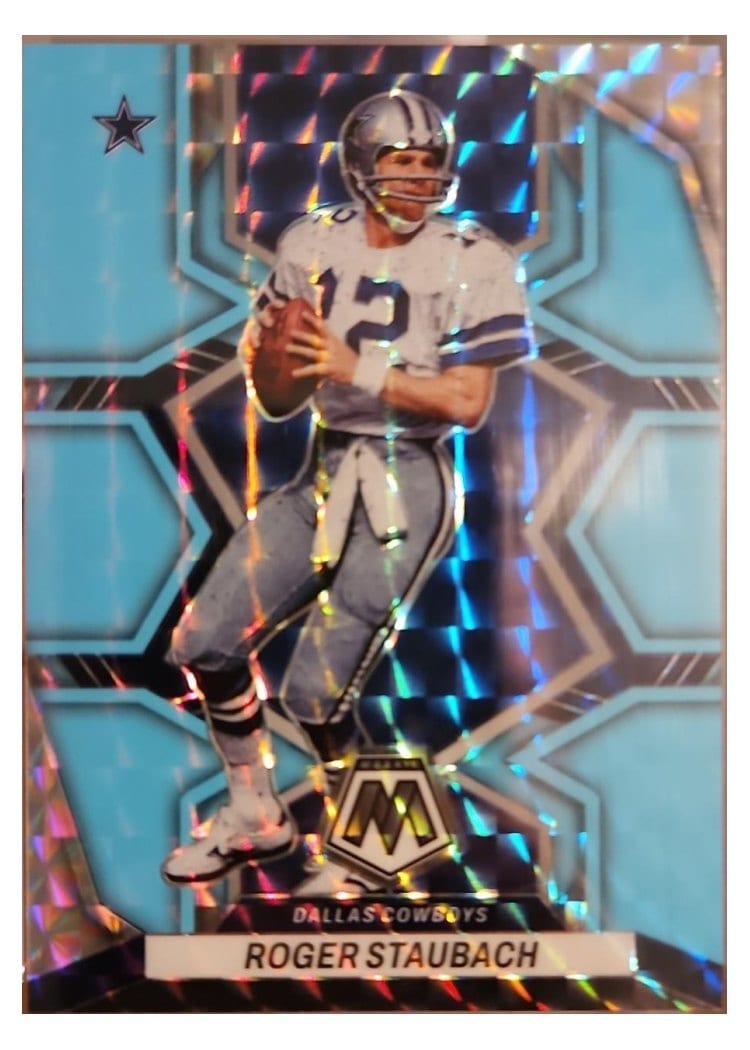 2022 Panini Mosaic Base Set Roger Staubach #57 card