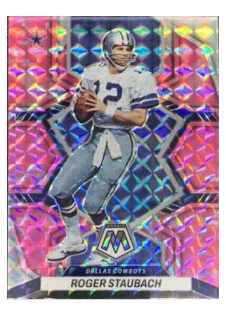 2022 Panini Mosaic Base Set Roger Staubach #57 card