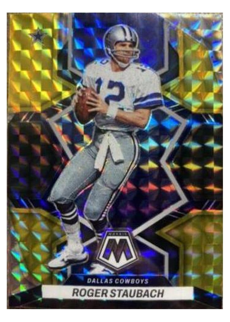 2022 Panini Mosaic Base Set Roger Staubach #57 card