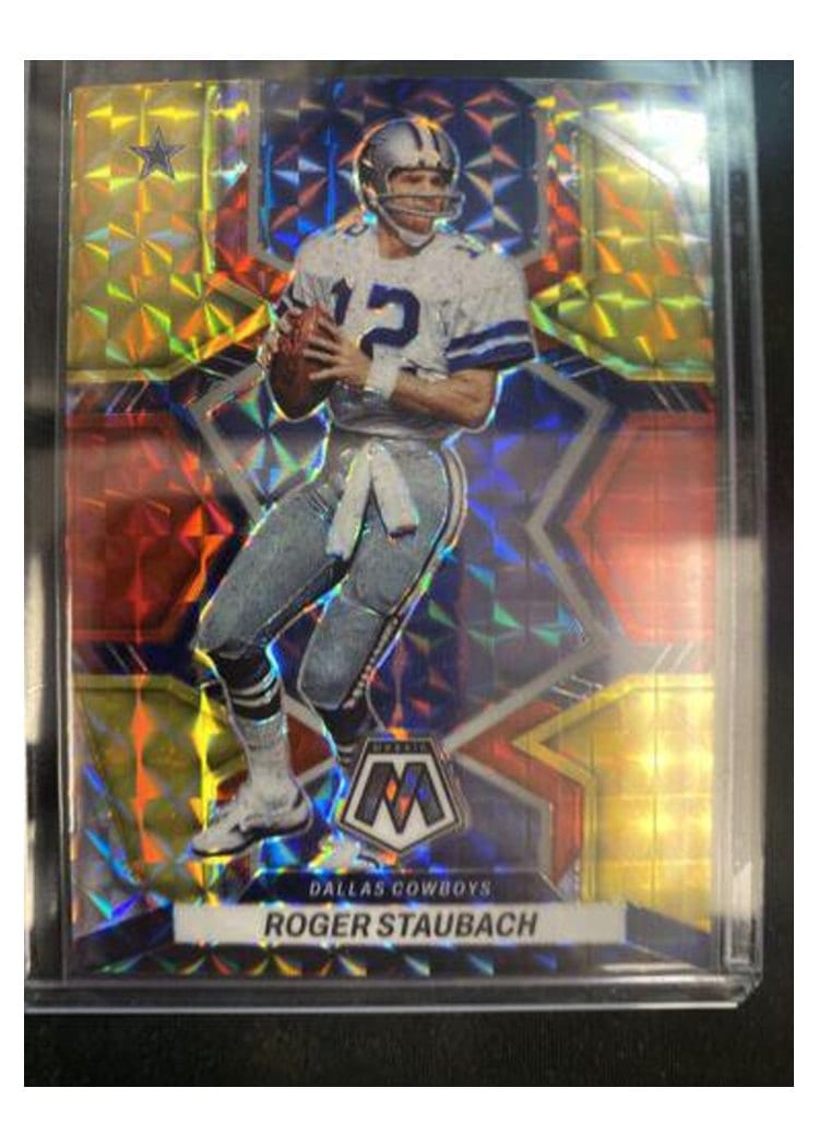 2022 Panini Mosaic Base Set Roger Staubach #57 card
