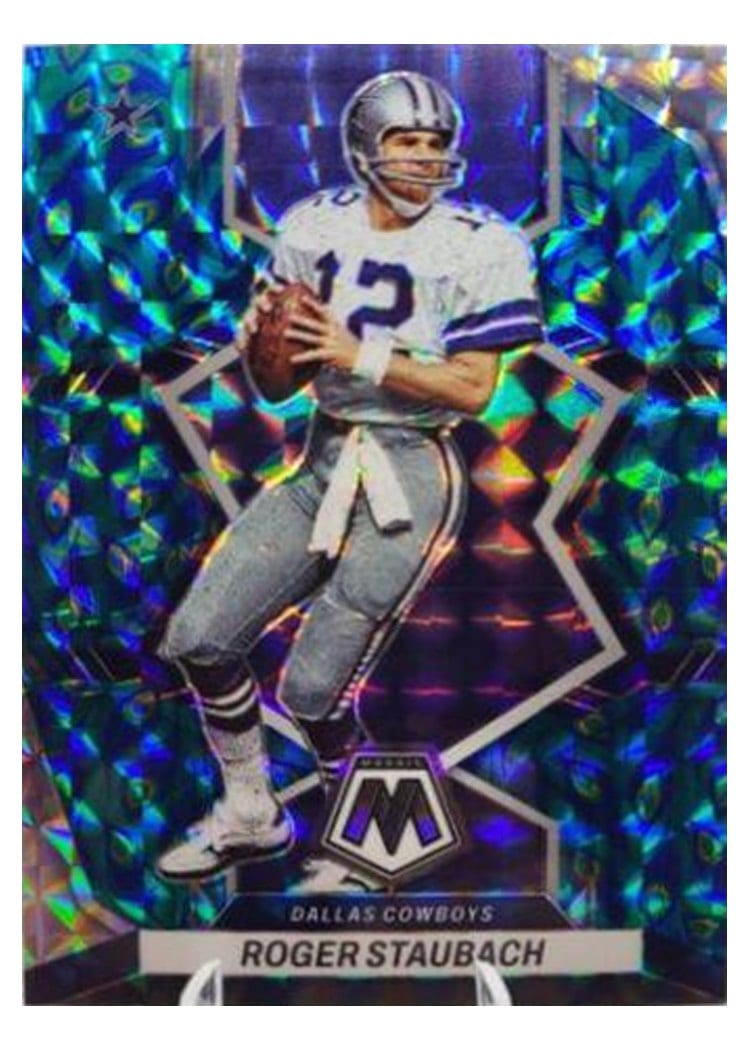 2022 Panini Mosaic Base Set Roger Staubach #57 card