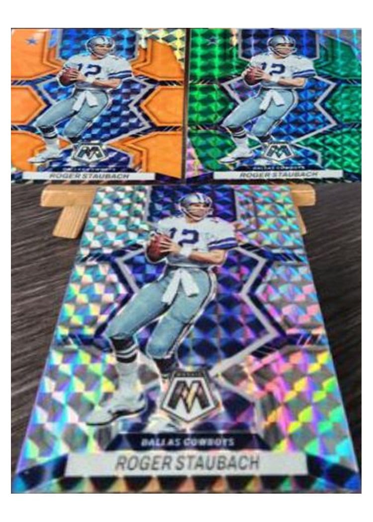 2022 Panini Mosaic Base Set Roger Staubach #57 card