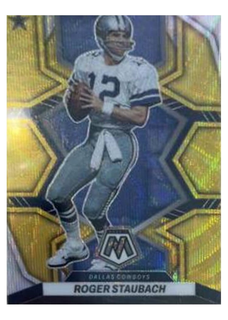 2022 Panini Mosaic Base Set Roger Staubach #57 card