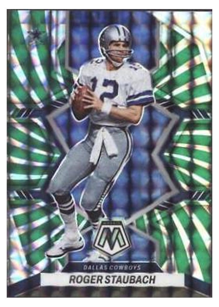 2022 Panini Mosaic Base Set Roger Staubach #57 card