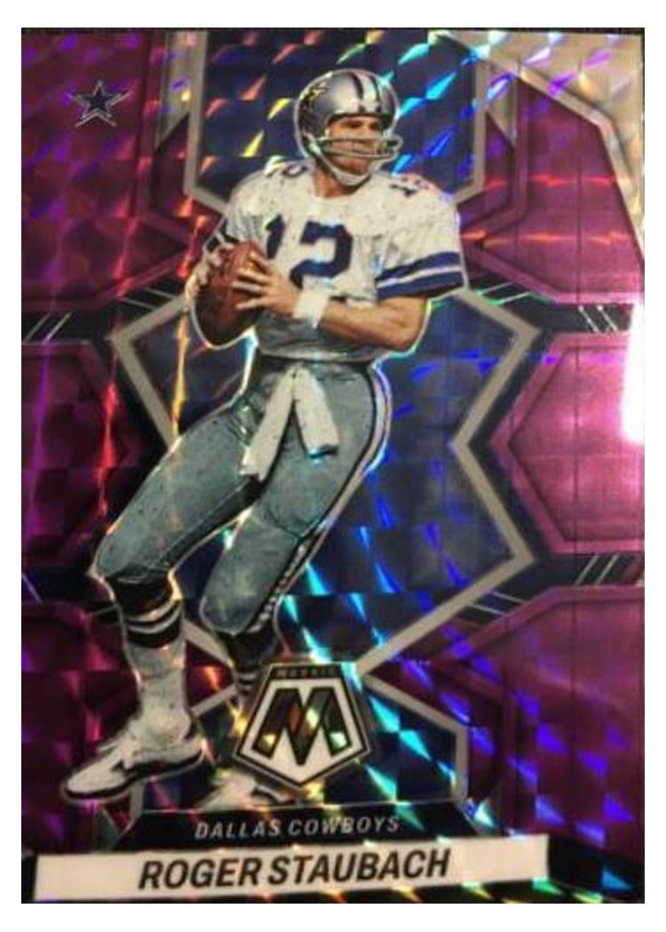 2022 Panini Mosaic Base Set Roger Staubach #57 card