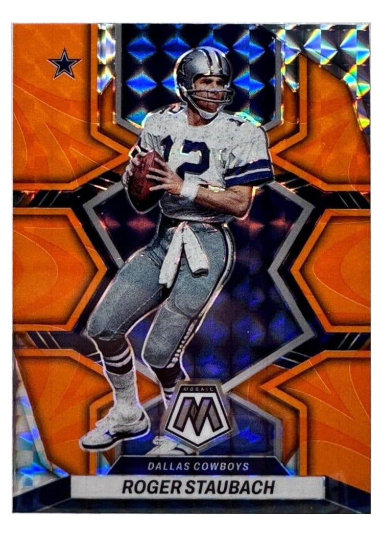 2022 Panini Mosaic Base Set Roger Staubach #57 card
