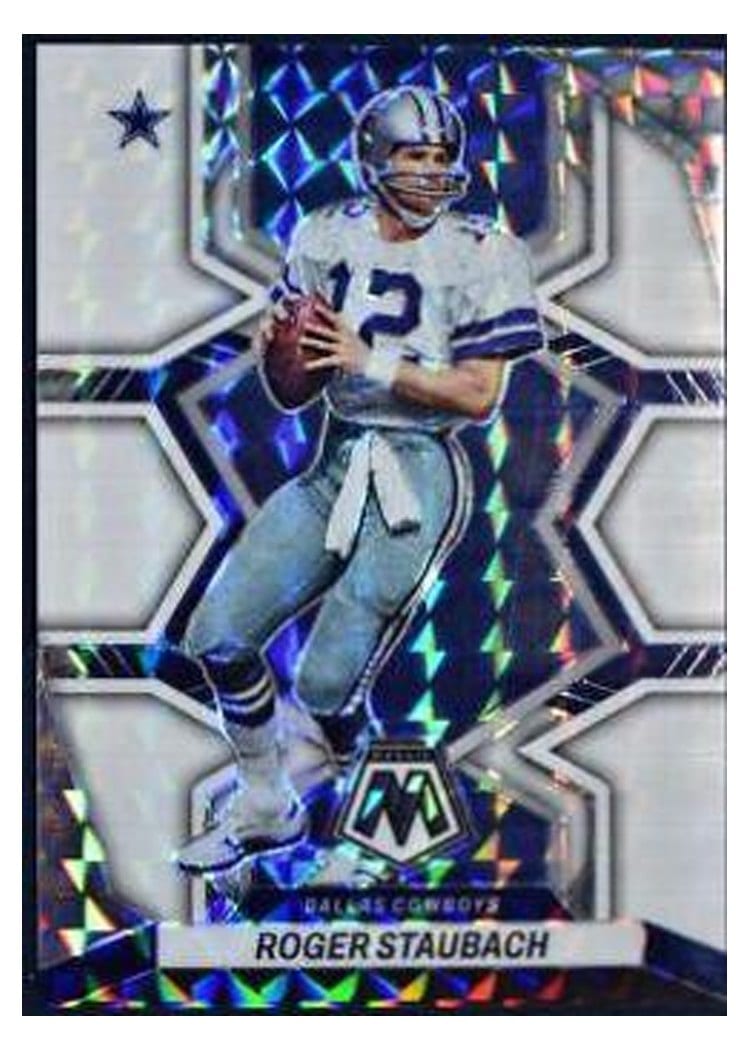 2022 Panini Mosaic Base Set Roger Staubach #57 card