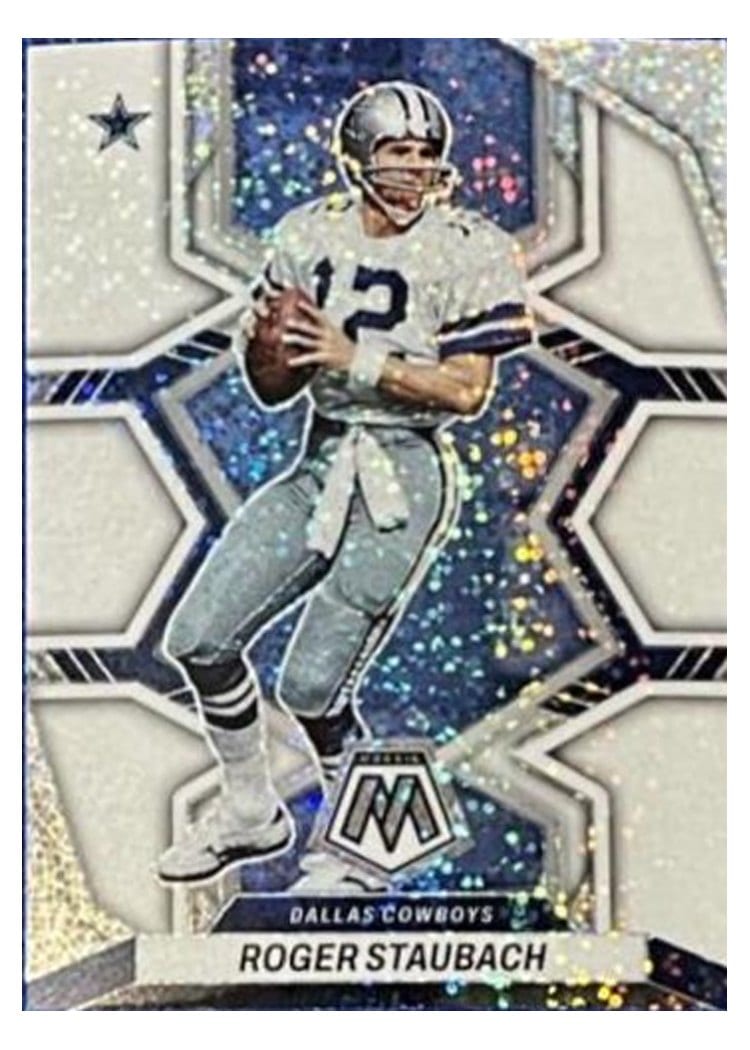 2022 Panini Mosaic Base Set Roger Staubach #57 card