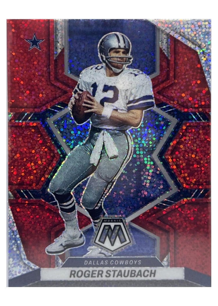 2022 Panini Mosaic Base Set Roger Staubach #57 card