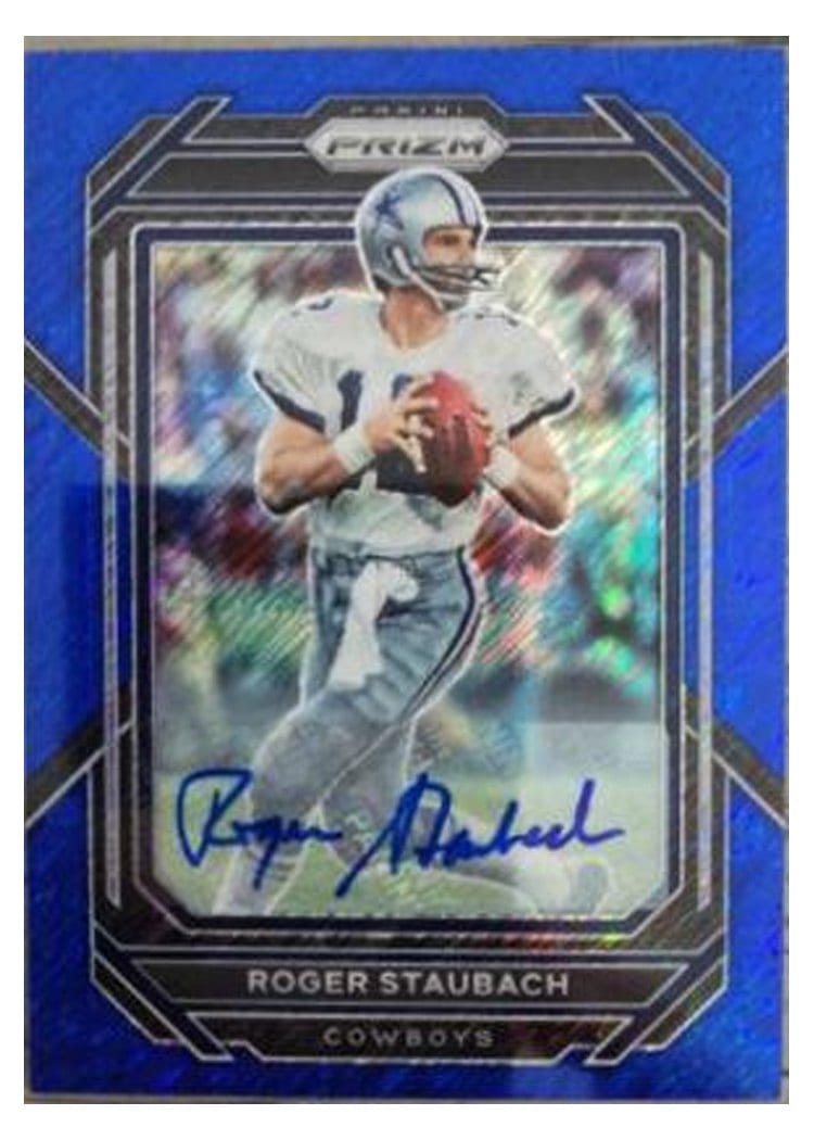 2022 Panini Prizm Base Set Roger Staubach #84 card
