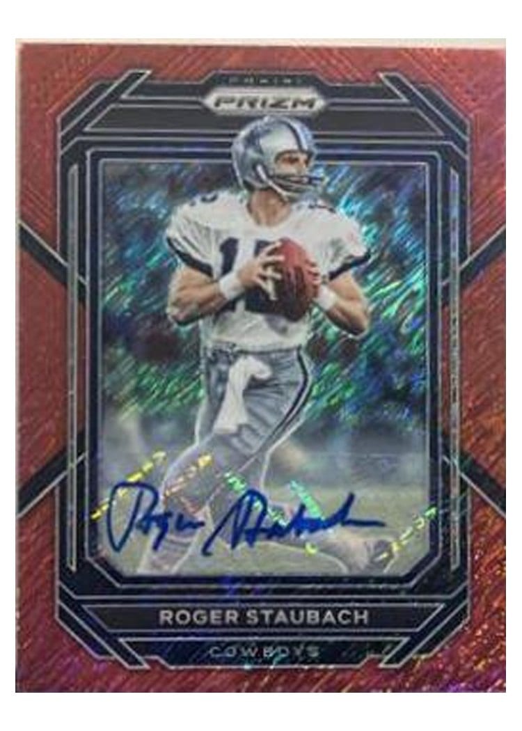 2022 Panini Prizm Base Set Roger Staubach #84 card