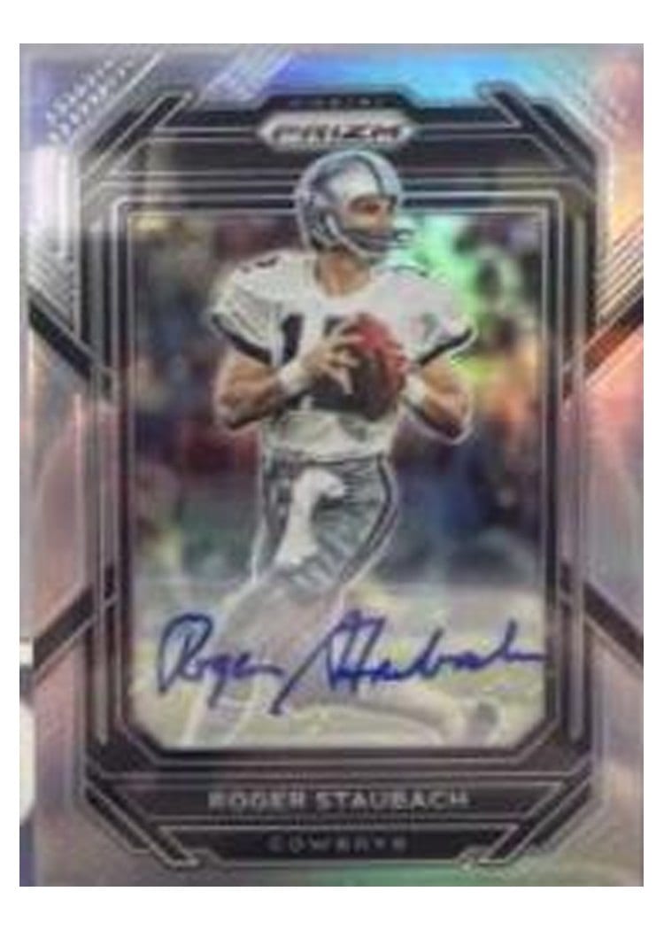 2022 Panini Prizm Base Set Roger Staubach #84 card