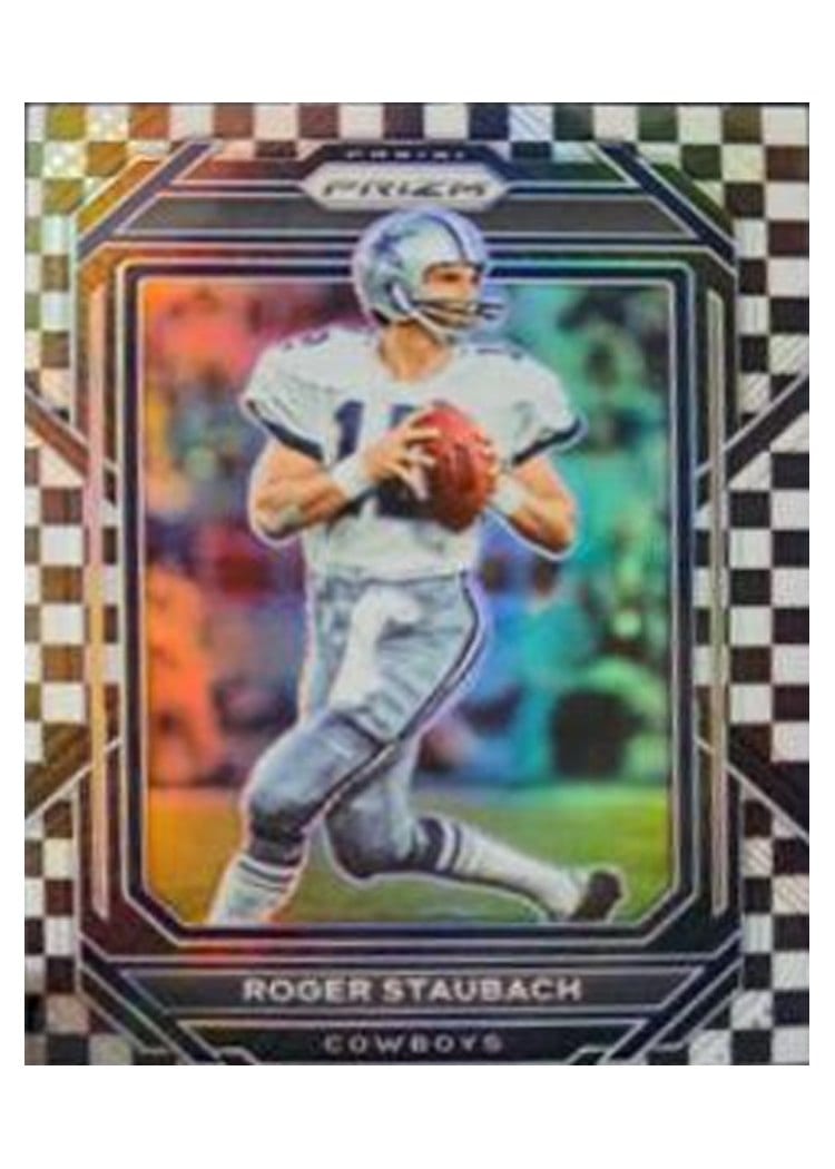 2022 Panini Prizm Base Set Roger Staubach #84 card