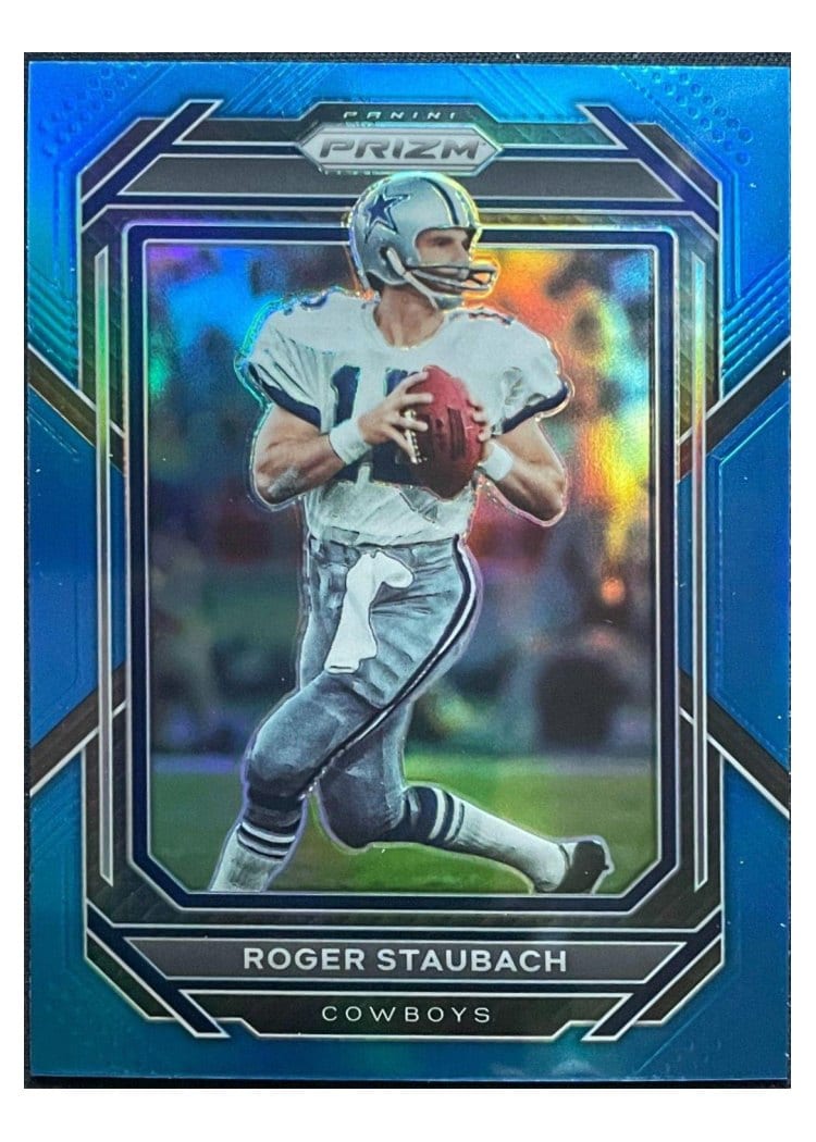 2022 Panini Prizm Base Set Roger Staubach #84 card