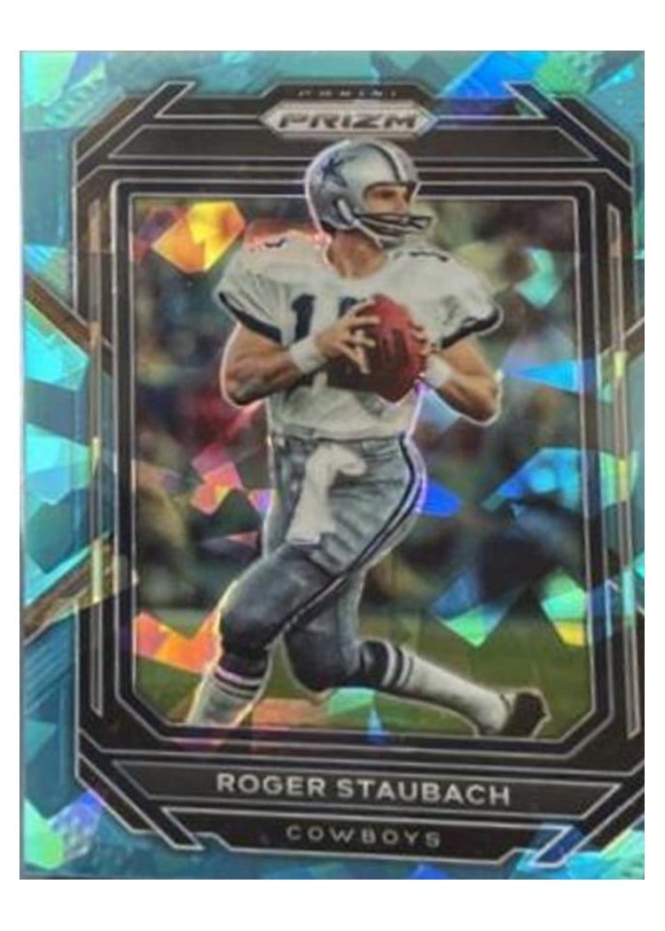 2022 Panini Prizm Base Set Roger Staubach #84 card