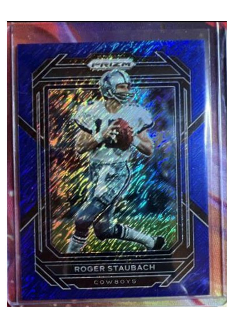 2022 Panini Prizm Base Set Roger Staubach #84 card