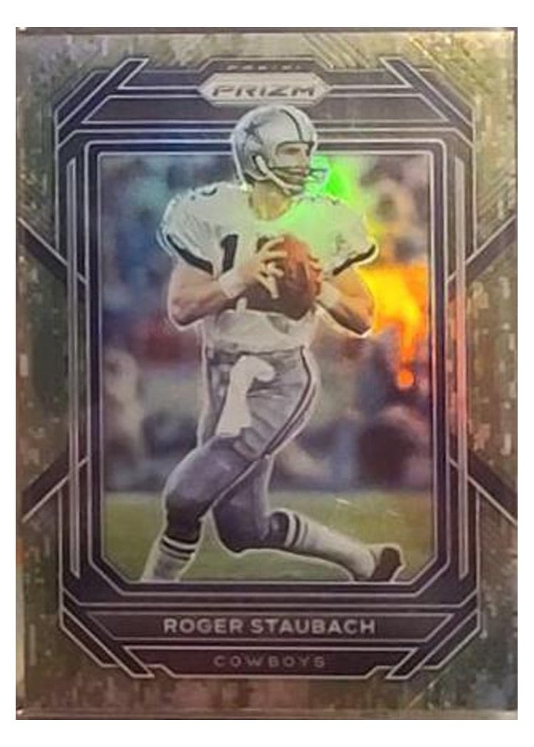 2022 Panini Prizm Base Set Roger Staubach #84 card