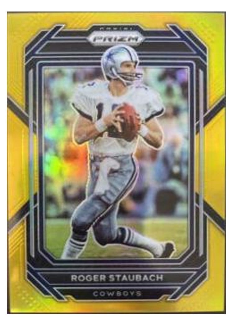2022 Panini Prizm Base Set Roger Staubach #84 card