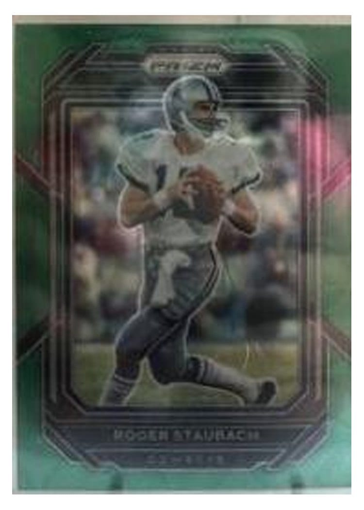 2022 Panini Prizm Base Set Roger Staubach #84 card
