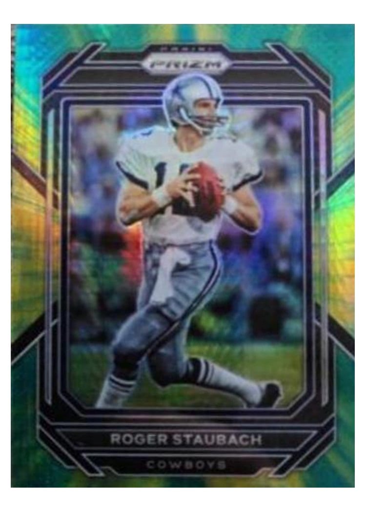 2022 Panini Prizm Base Set Roger Staubach #84 card