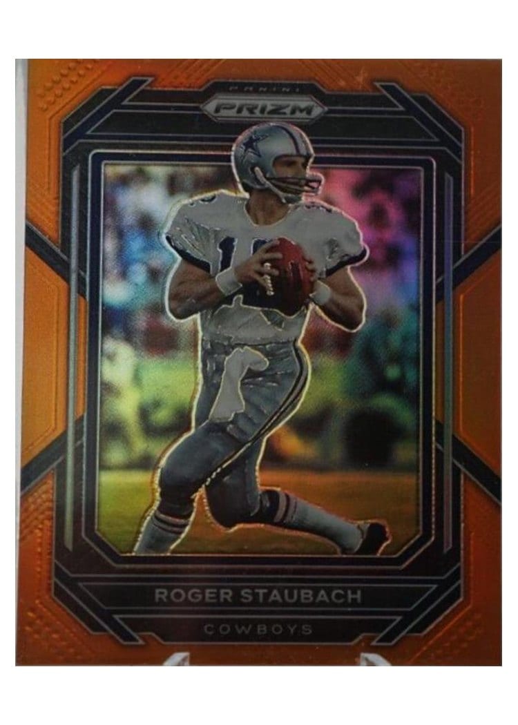 2022 Panini Prizm Base Set Roger Staubach #84 card