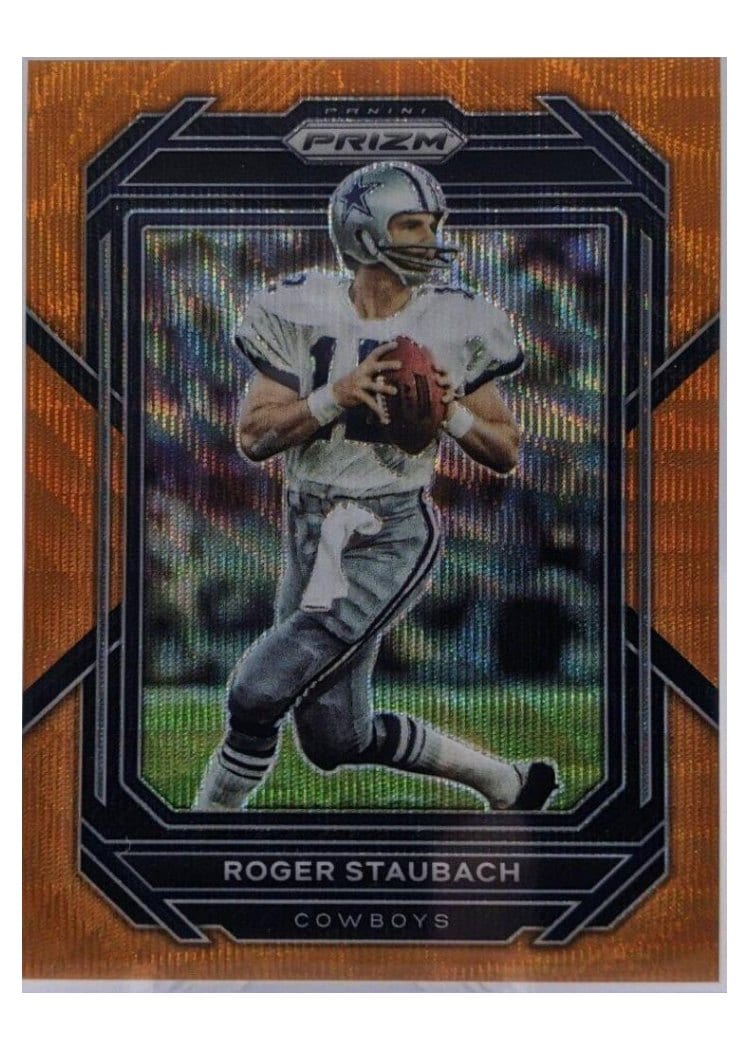 2022 Panini Prizm Base Set Roger Staubach #84 card