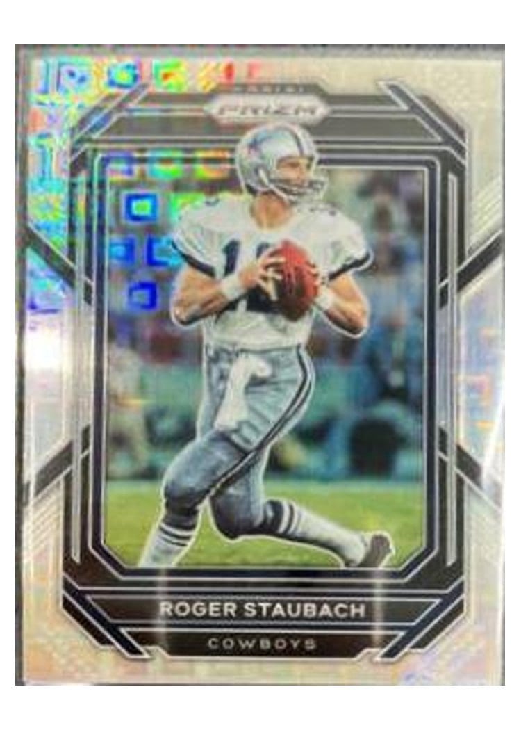 2022 Panini Prizm Base Set Roger Staubach #84 card