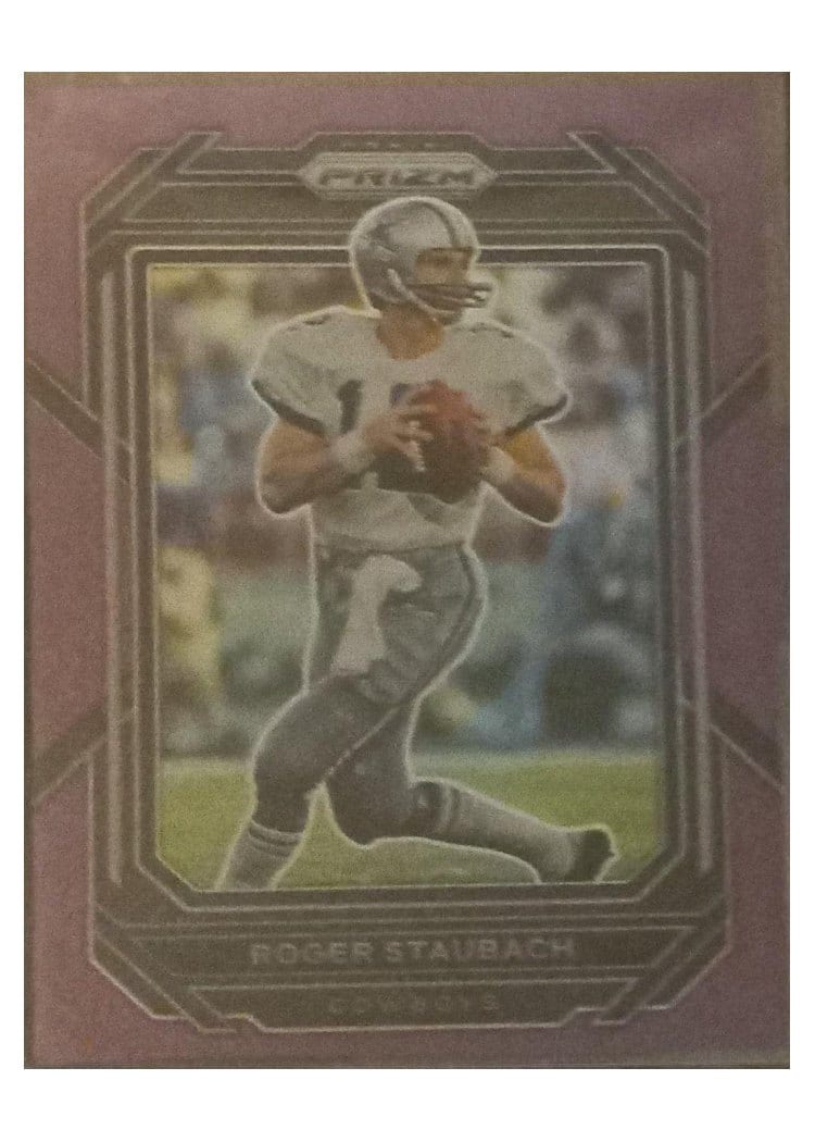 2022 Panini Prizm Base Set Roger Staubach #84 card
