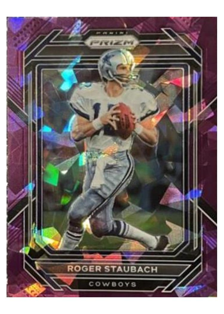 2022 Panini Prizm Base Set Roger Staubach #84 card