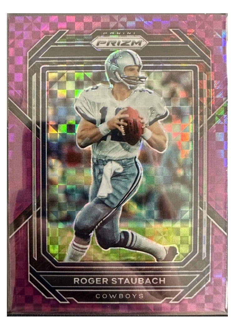 2022 Panini Prizm Base Set Roger Staubach #84 card