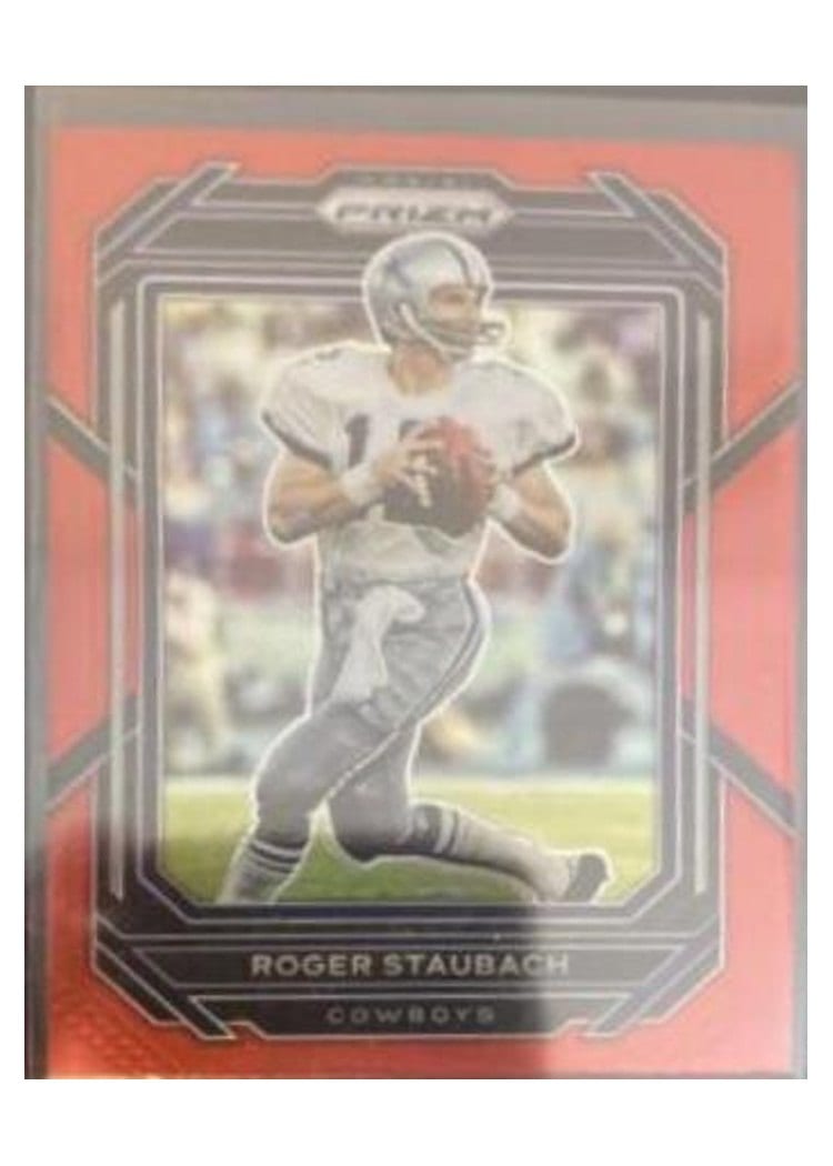 2022 Panini Prizm Base Set Roger Staubach #84 card
