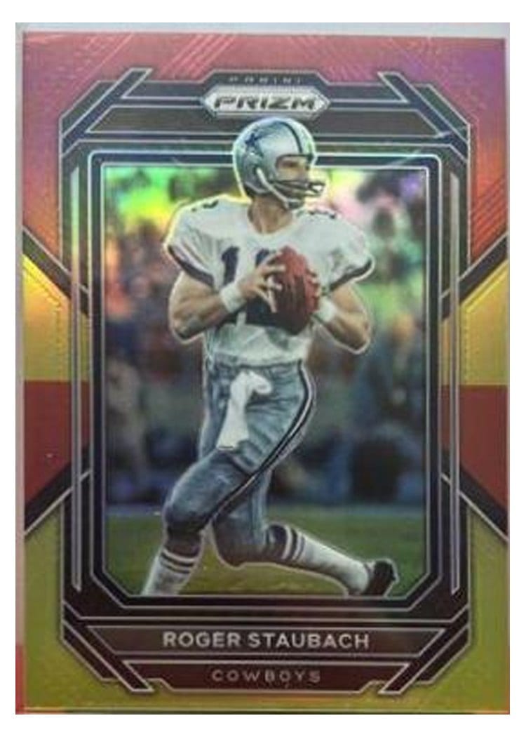 2022 Panini Prizm Base Set Roger Staubach #84 card
