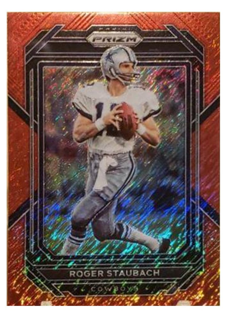 2022 Panini Prizm Base Set Roger Staubach #84 card