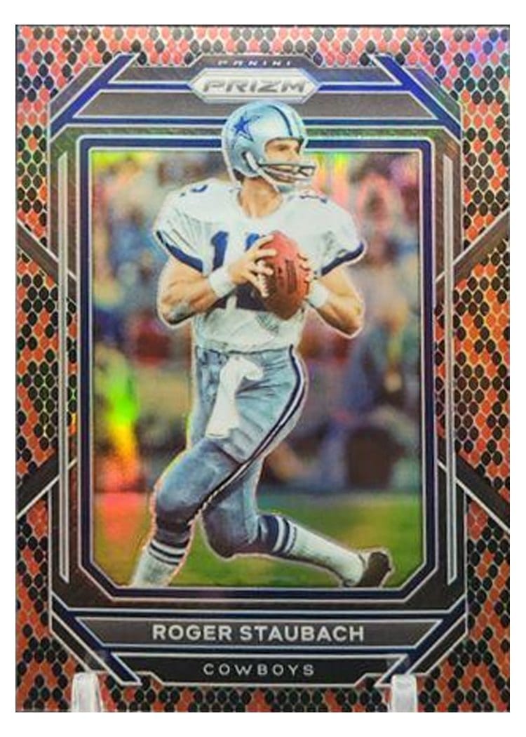 2022 Panini Prizm Base Set Roger Staubach #84 card