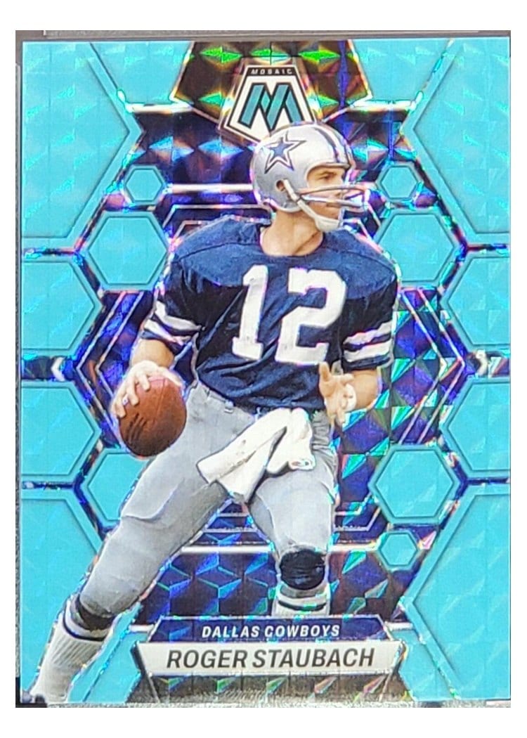 2023 Panini Mosaic Base Set Roger Staubach #63 card