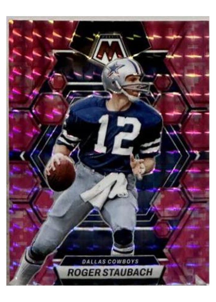 2023 Panini Mosaic Base Set Roger Staubach #63 card