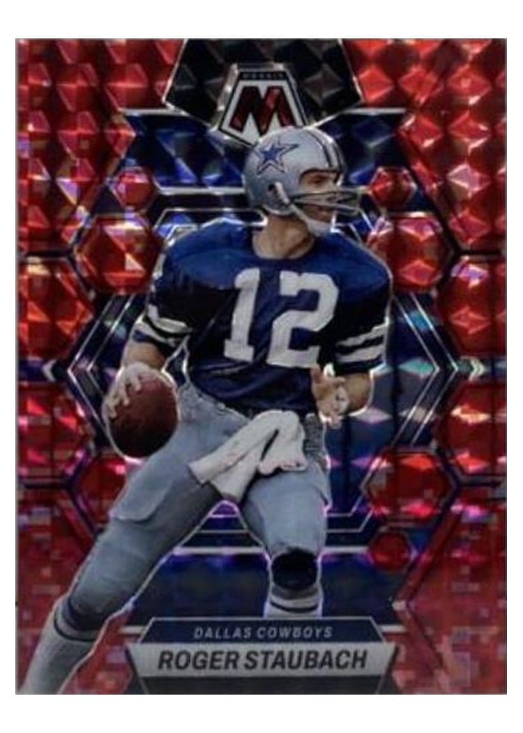 2023 Panini Mosaic Base Set Roger Staubach #63 card