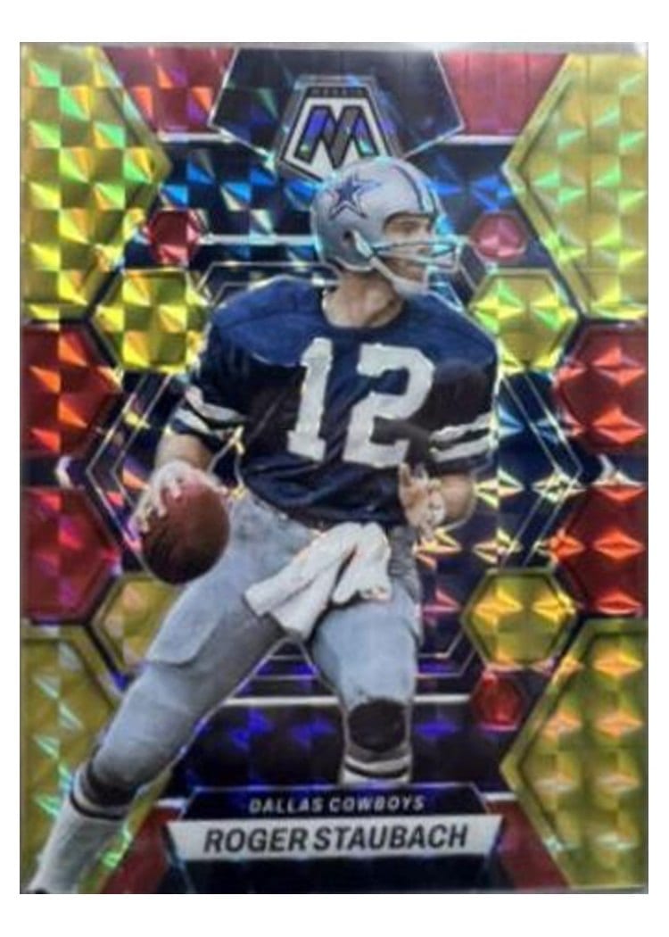 2023 Panini Mosaic Base Set Roger Staubach #63 card