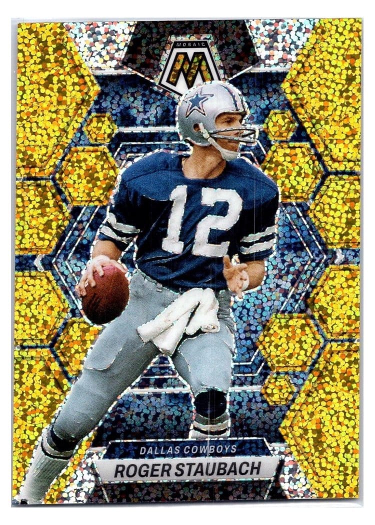 2023 Panini Mosaic Base Set Roger Staubach #63 card