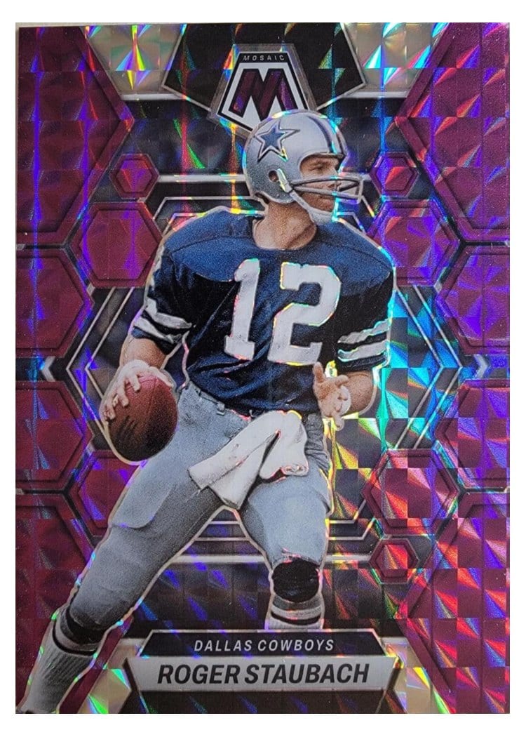 2023 Panini Mosaic Base Set Roger Staubach #63 card